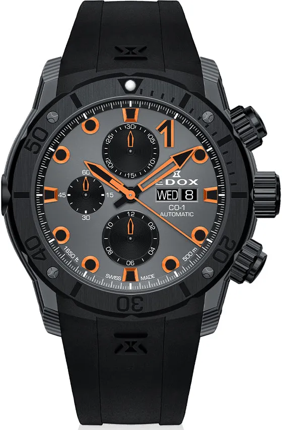 Edox Uhren Edox CO-1 Chronograph Automatikuhr