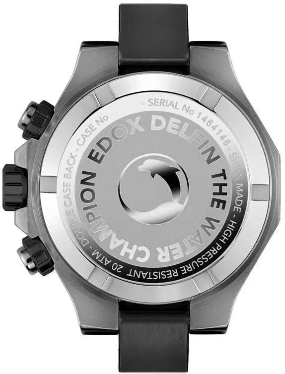 Edox Uhren Edox Delfin Der Originale Chronograph Herrenuhr