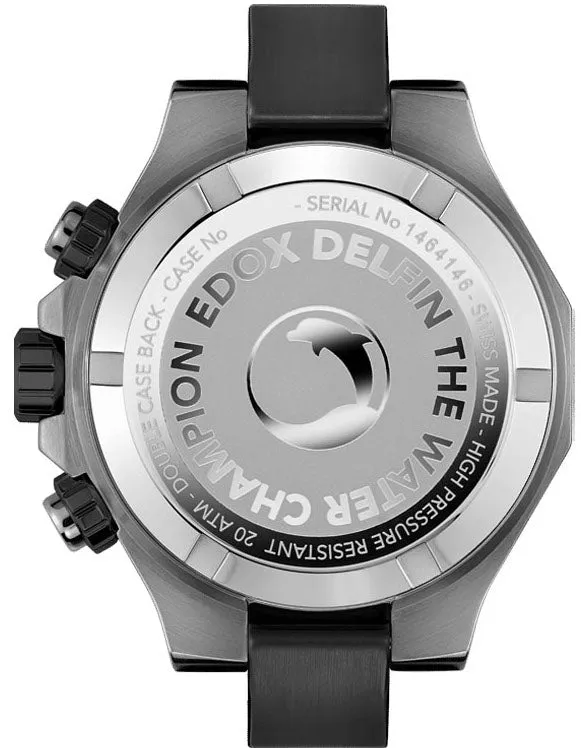 Edox Uhren Edox Delfin Der Originale Chronograph Herrenuhr