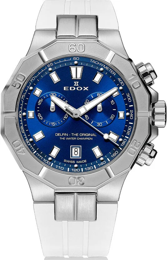 Edox Uhren Edox Delfin Der Originale Chronograph Herrenuhr