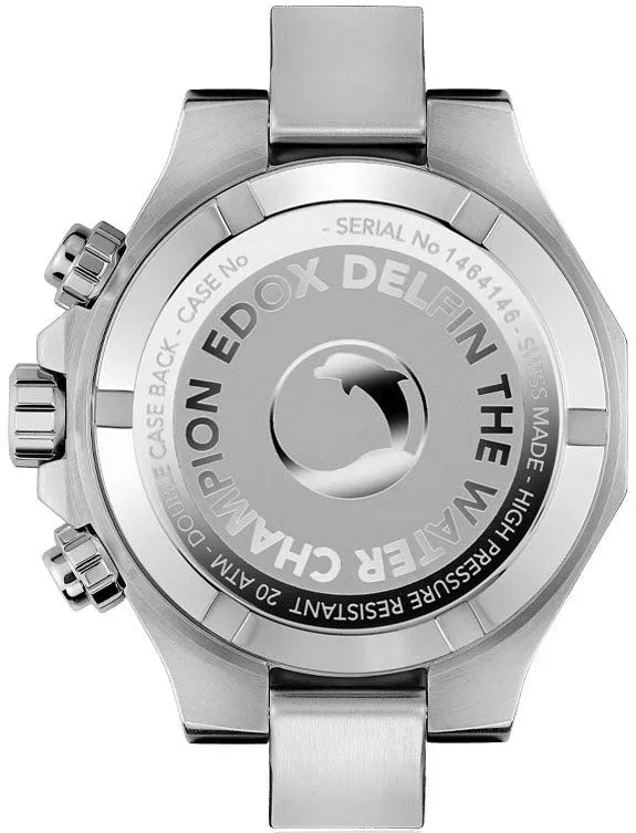 Edox Uhren Edox Delfin Der Originale Chronograph Herrenuhr