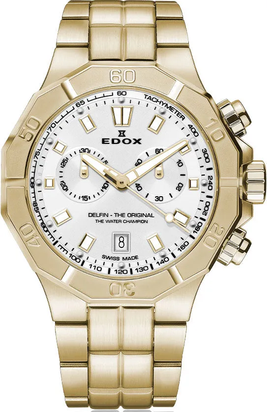 Edox Uhren Edox Delfin Die Originale Chronographen-Uhr