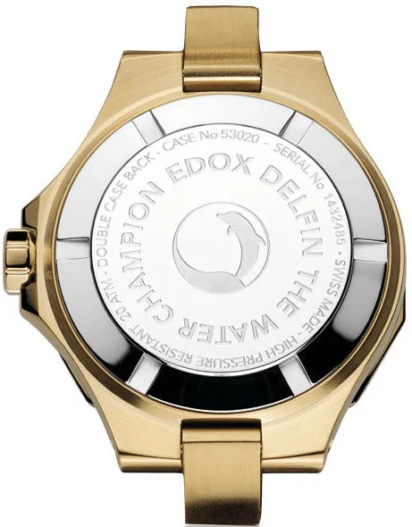Edox Uhren Edox Delfin The Original Lady Quarz Uhr mit 3 Zeigern