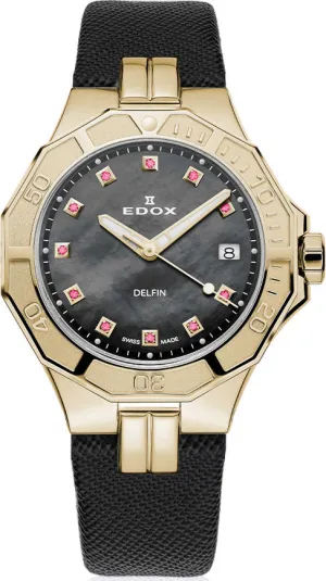 Edox Uhren Edox Delfin The Original Lady Quarz Uhr mit 3 Zeigern