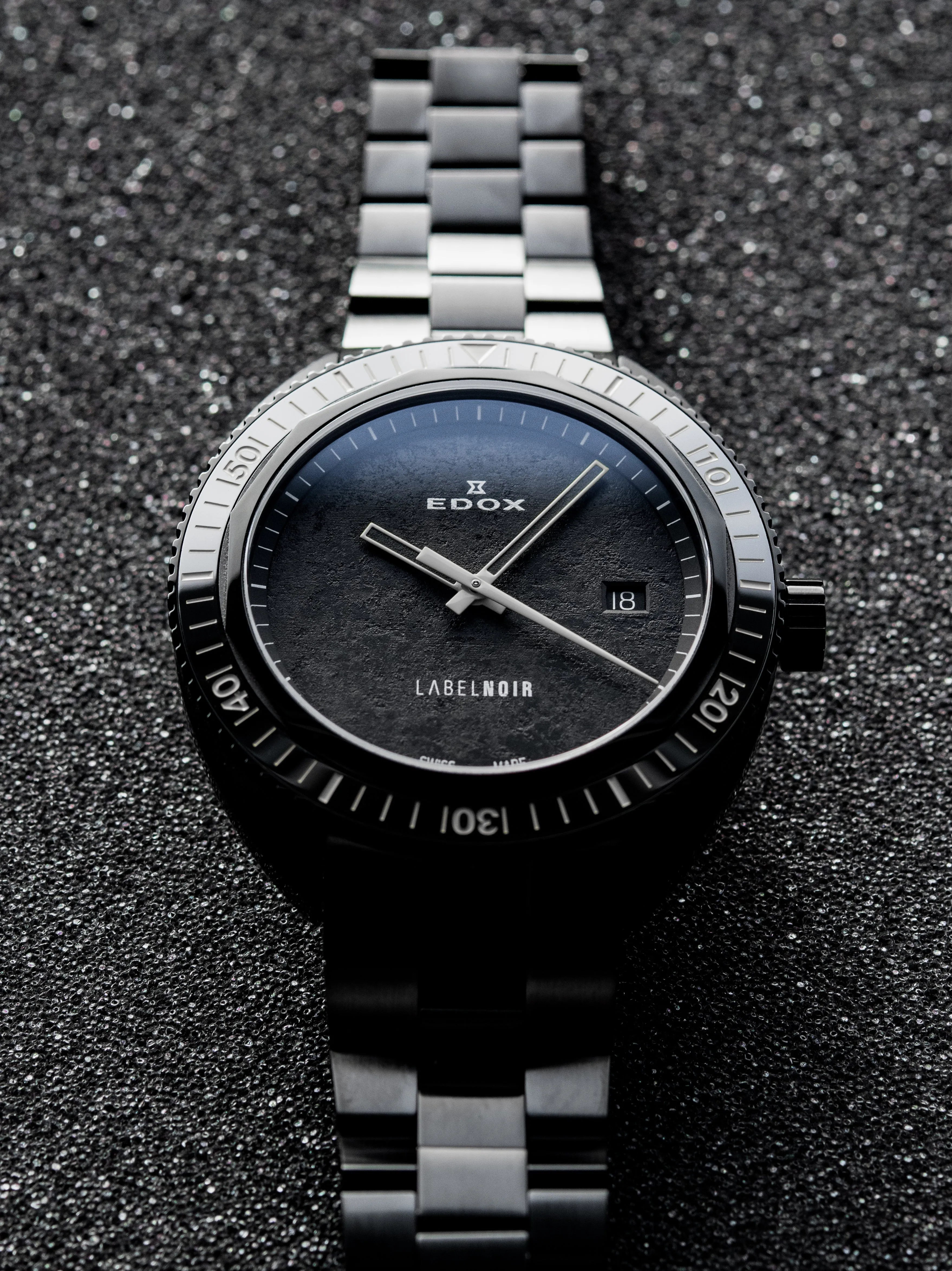Edox Uhren Edox Hydro Sub Label Noir Limited Edition Uhr
