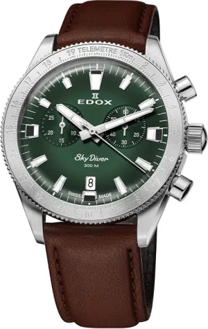 Edox Uhren Edox Skydiver Chronograph Limited Edition Uhr