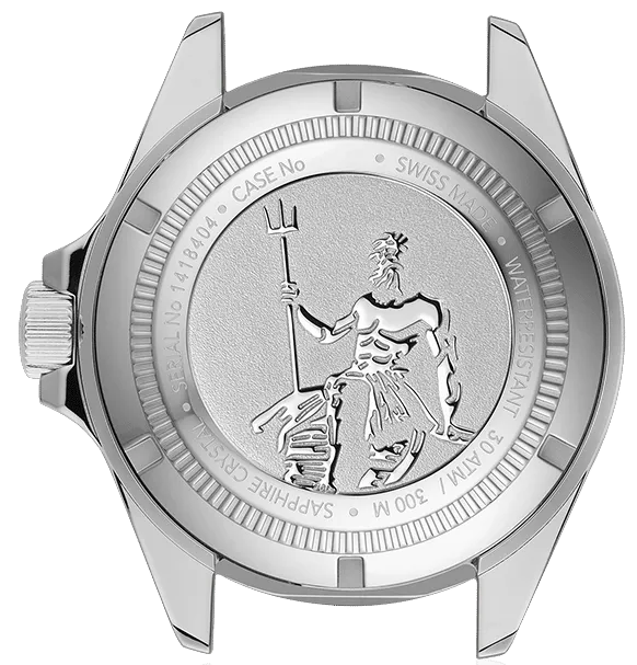 Edox Uhren Edox Neptunian Grande Reserve Schwarz