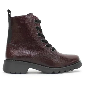 Fly London RAGI539FLY Rock Leder Damen Knöchelstiefel