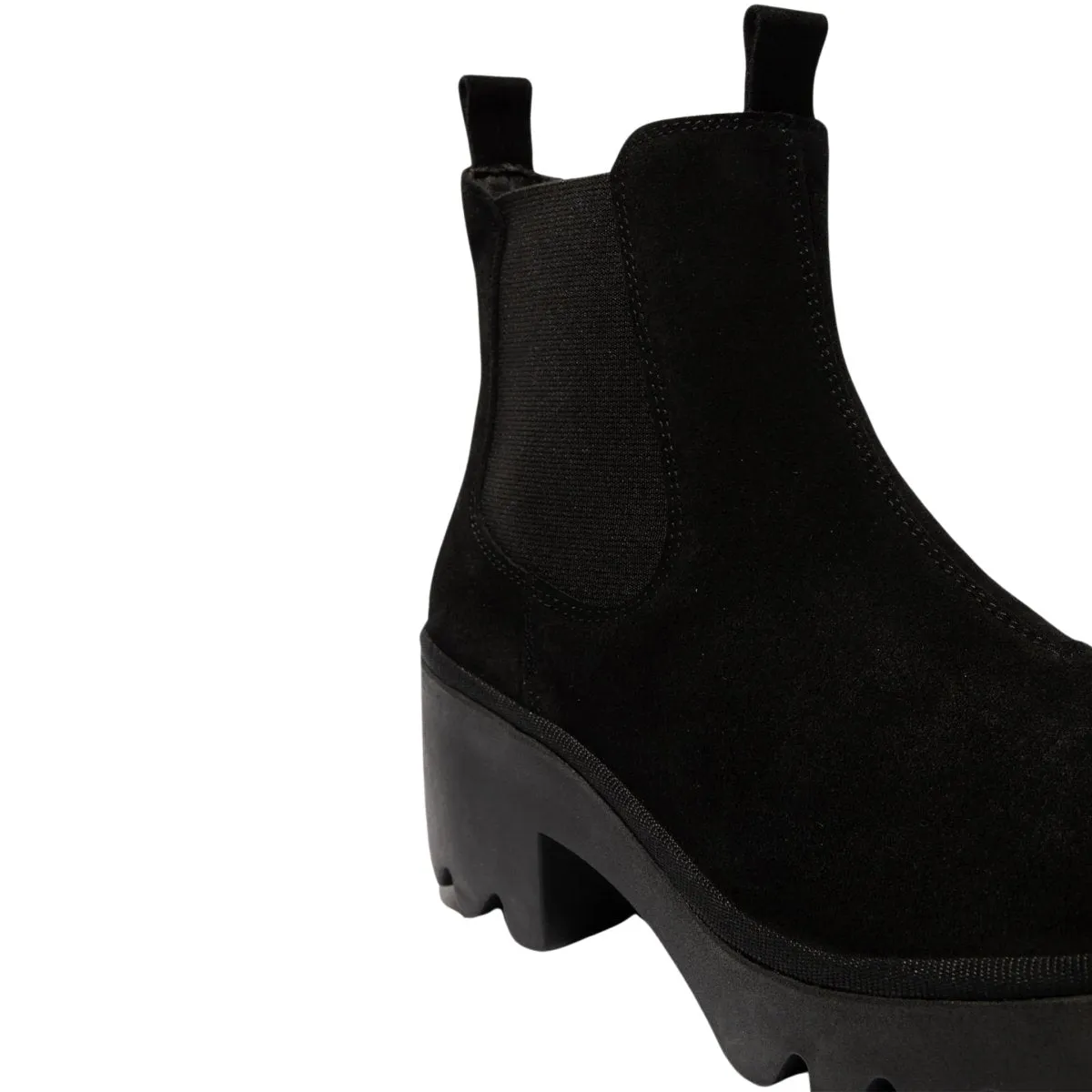 Fly London Damen TRIG514FLY Schwarz Öl Wildleder