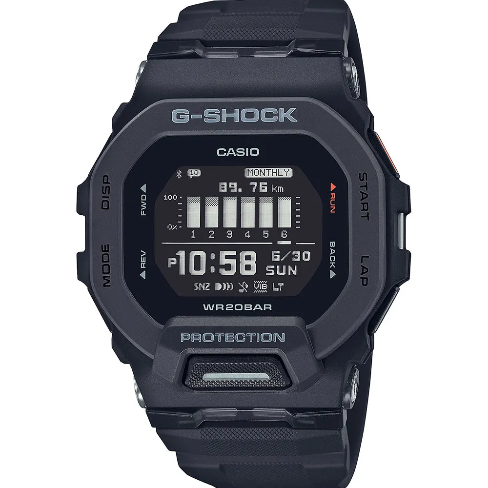 G-Shock Herrenuhren G-Shock GBD200-1 G-Squad Bluetooth