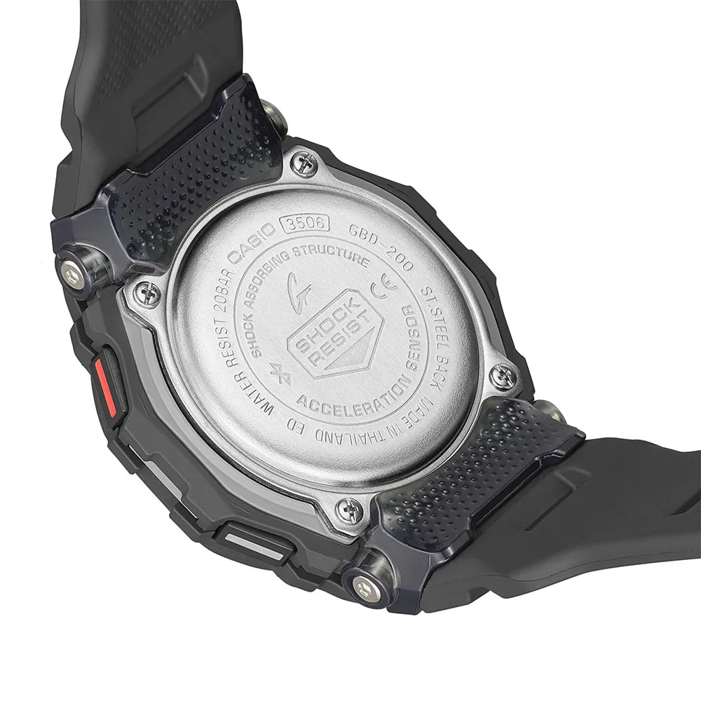 G-Shock Herrenuhren G-Shock GBD200-1 G-Squad Bluetooth