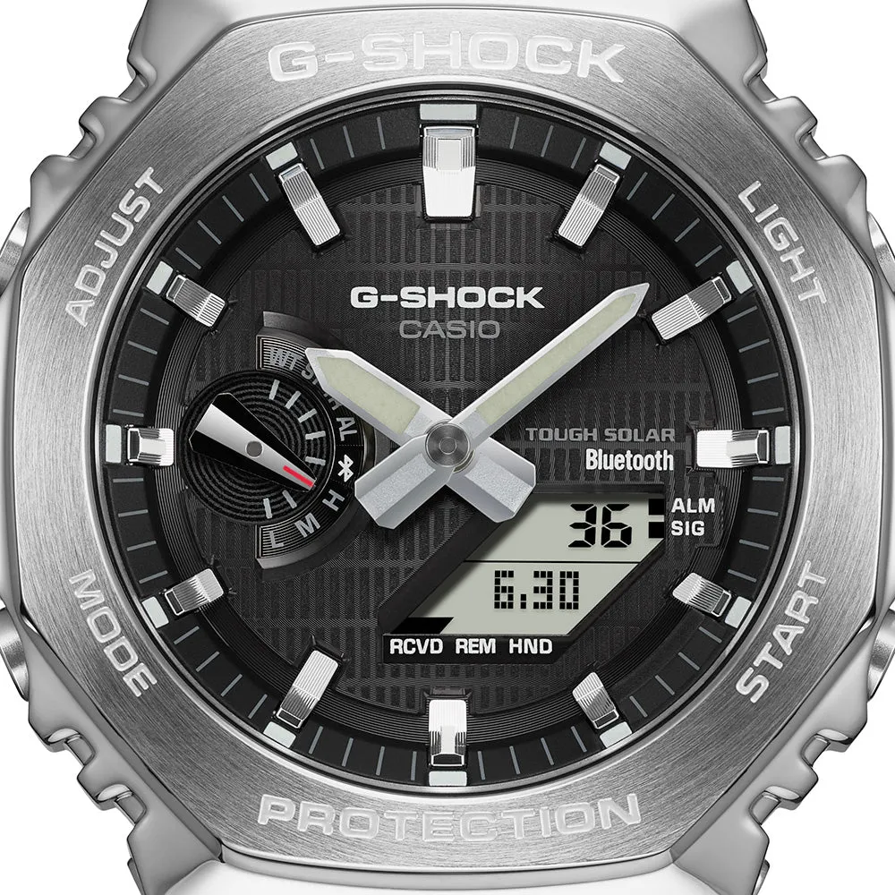 G-Shock Herrenuhren G-Shock GBM2100-1A Metallgehäuse Bluetooth 'CasiOak'