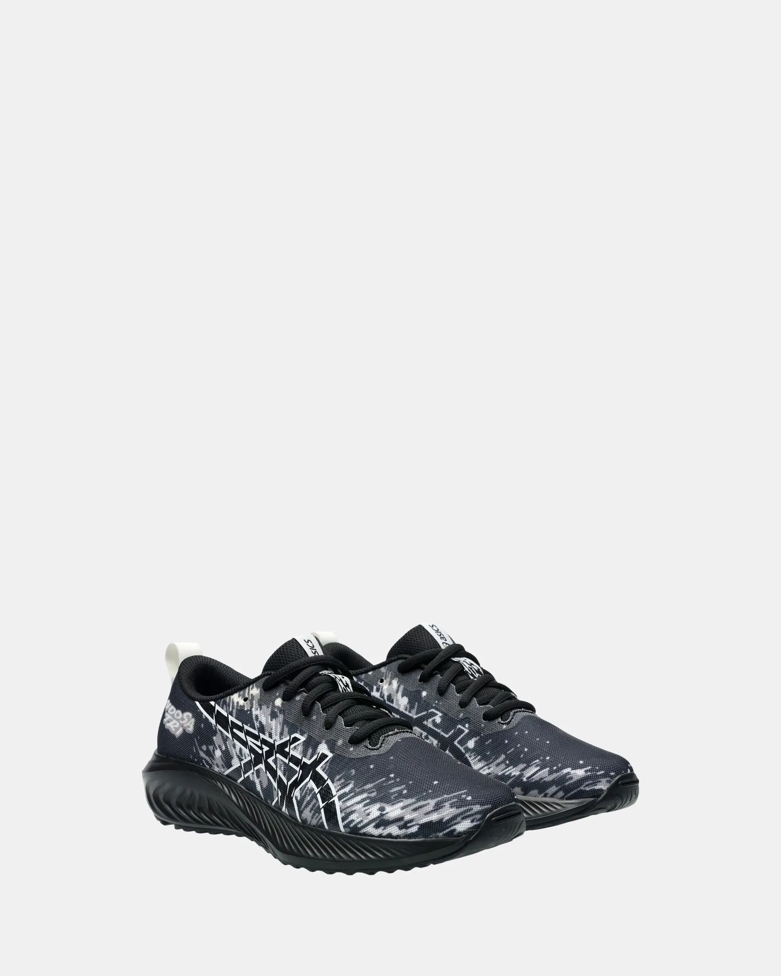 Gel-Noosa Tri 16 Grundschule Schwarz/Weiß Asics Schuhe