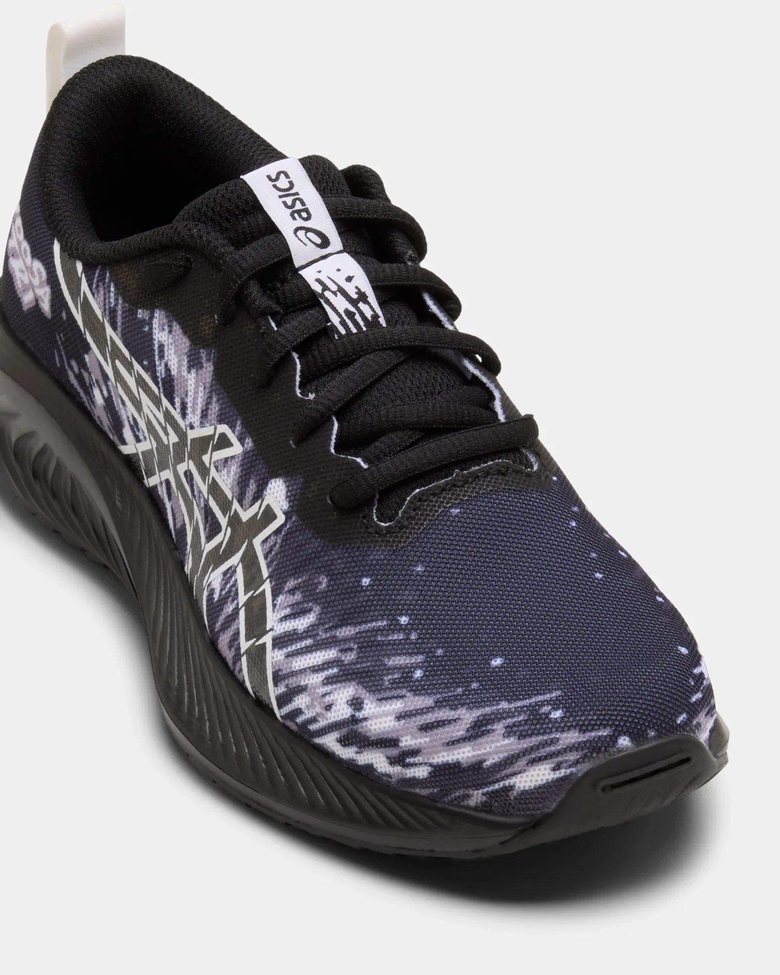Gel-Noosa Tri 16 Grundschule Schwarz/Weiß Asics Schuhe