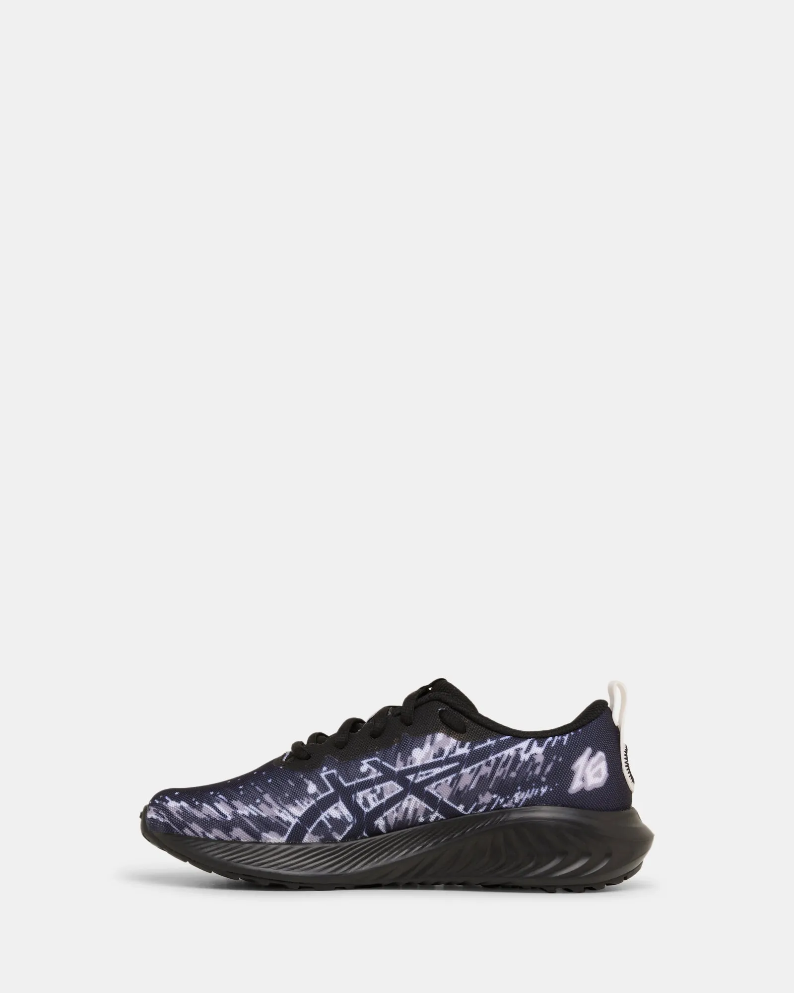 Gel-Noosa Tri 16 Grundschule Schwarz/Weiß Asics Schuhe