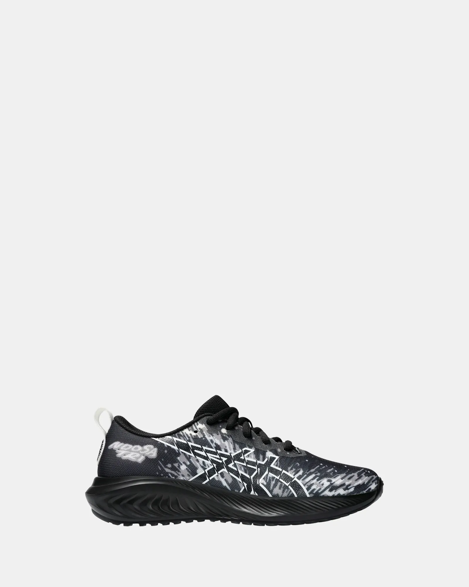 Gel-Noosa Tri 16 Grundschule Schwarz/Weiß Asics Schuhe