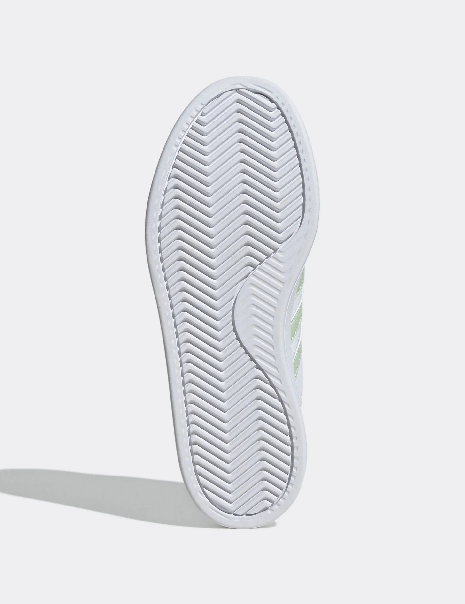 Grand Court 2.0 Schuhe - Wolkenweiß/Leinengrün/Mattes Silber