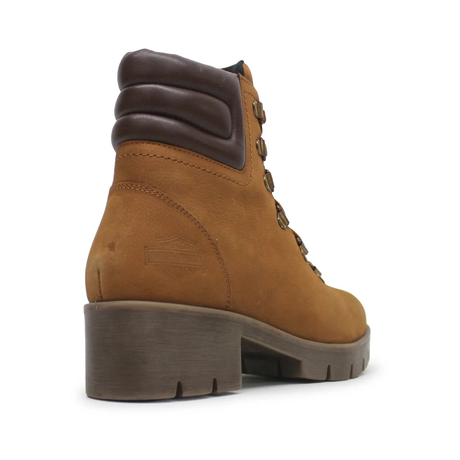 Harley Davidson Trawood Vollleder-Damen-Knöchelstiefel