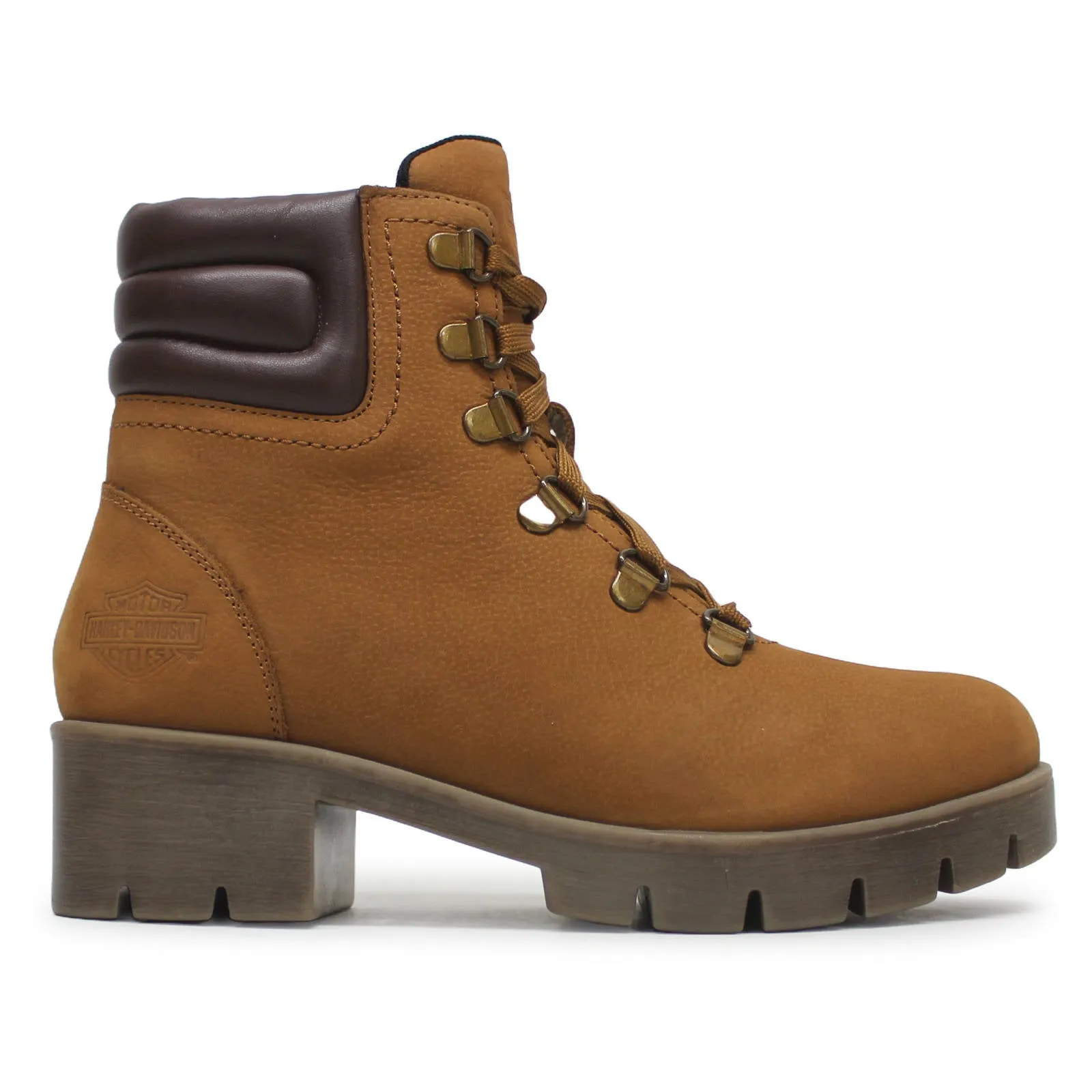 Harley Davidson Trawood Vollleder-Damen-Knöchelstiefel