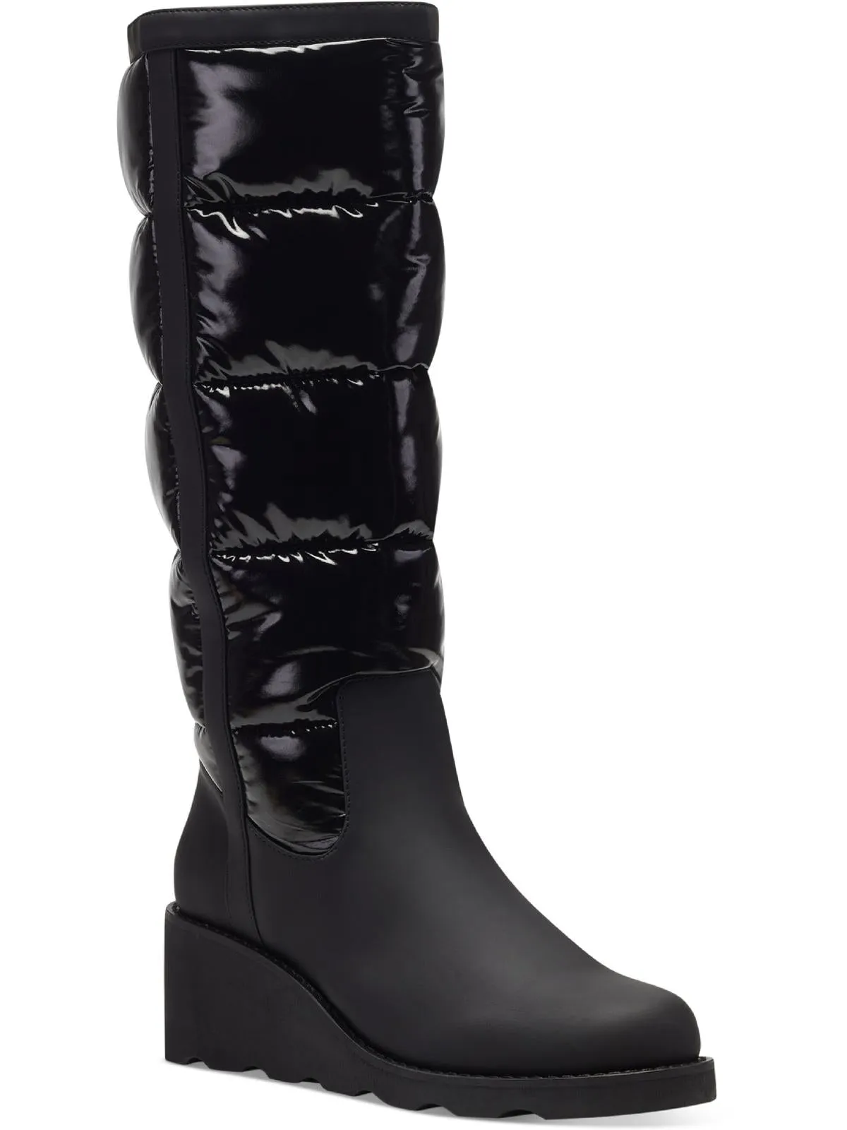 Hiliah Damen Glänzende Knöchelhohe Steppstiefel Ecco Schuhe