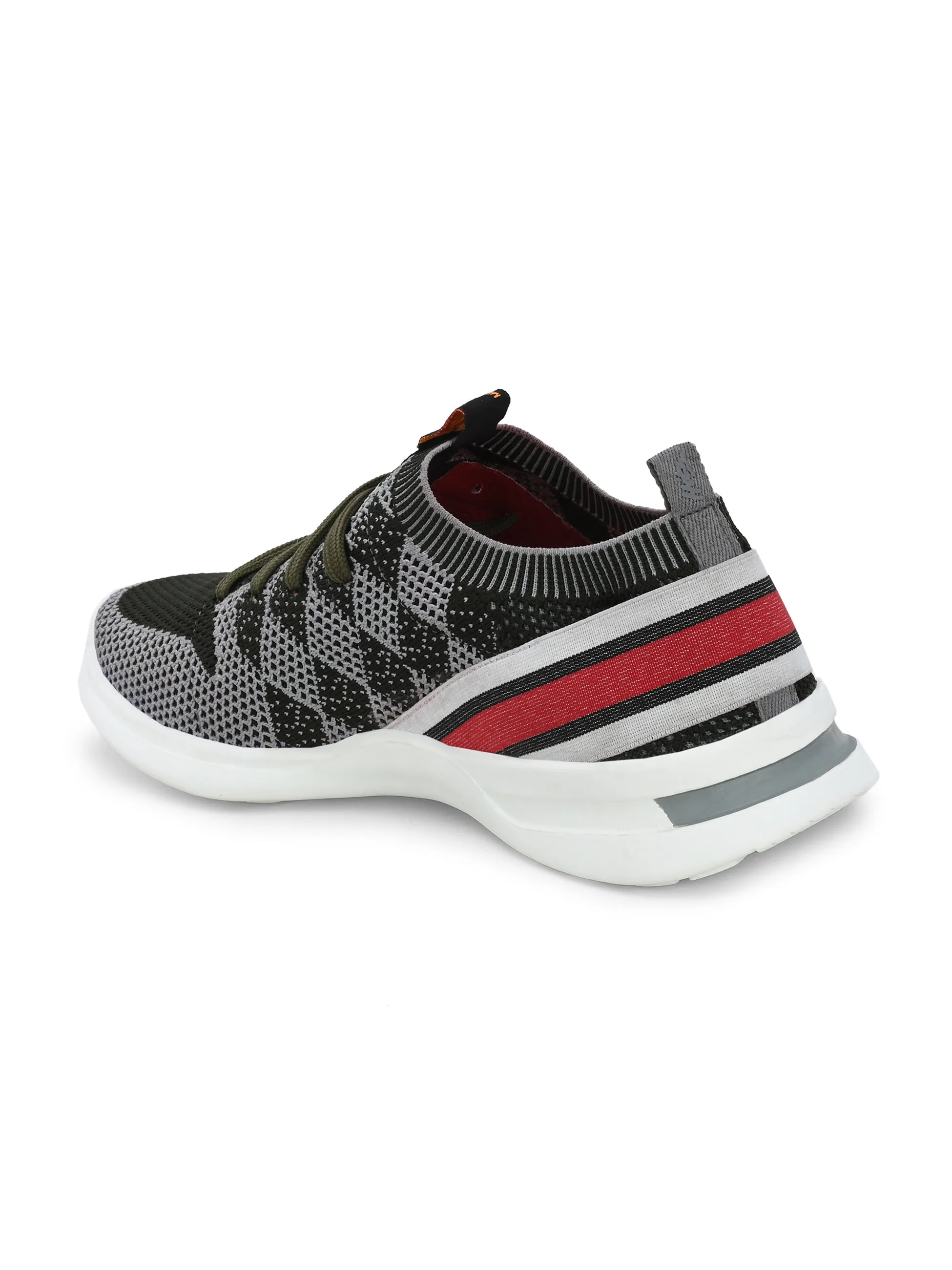 HITZ211 Herren Schwarze Leder Casual Schnürschuhe
