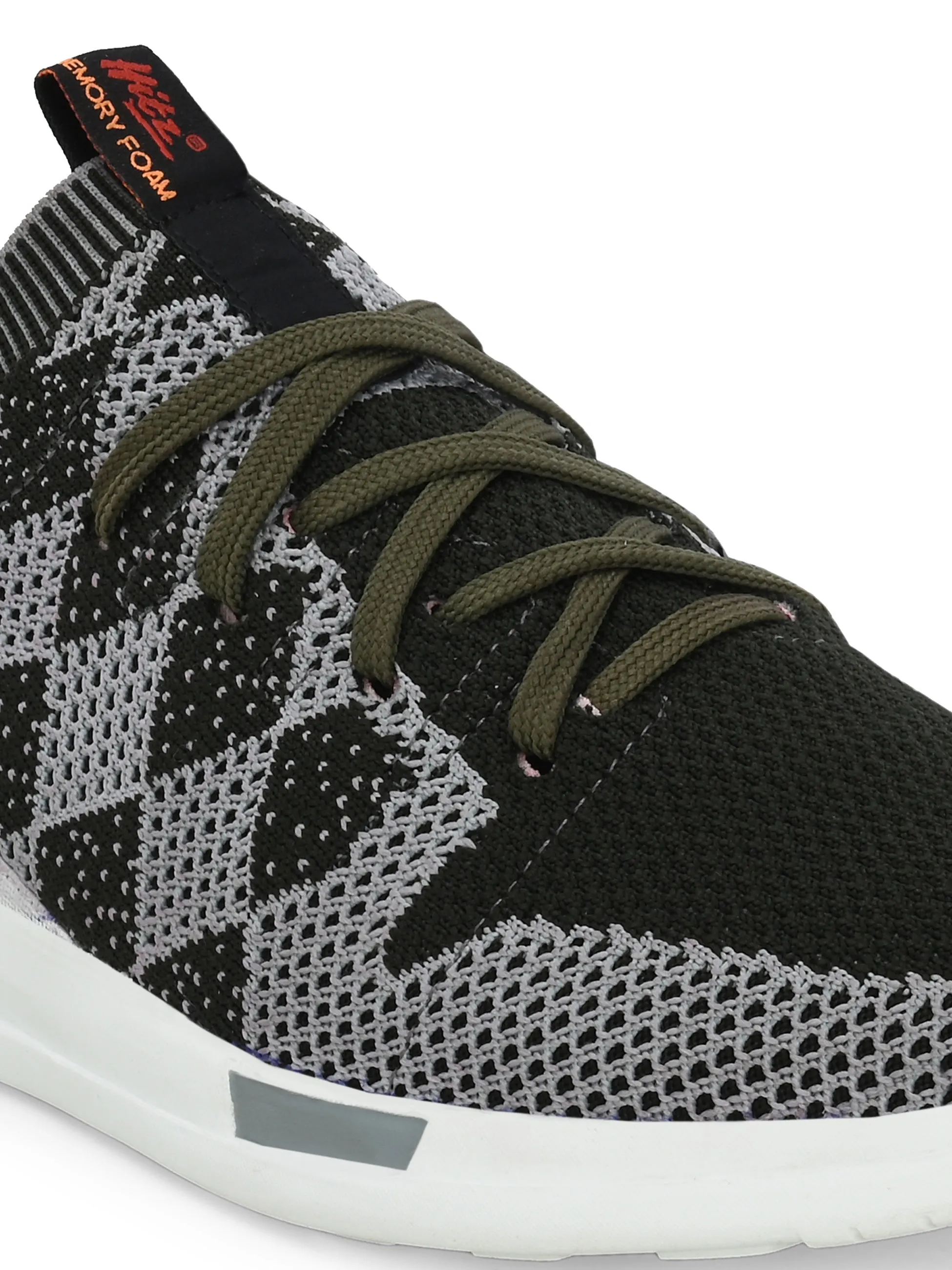 HITZ211 Herren Schwarze Leder Casual Schnürschuhe