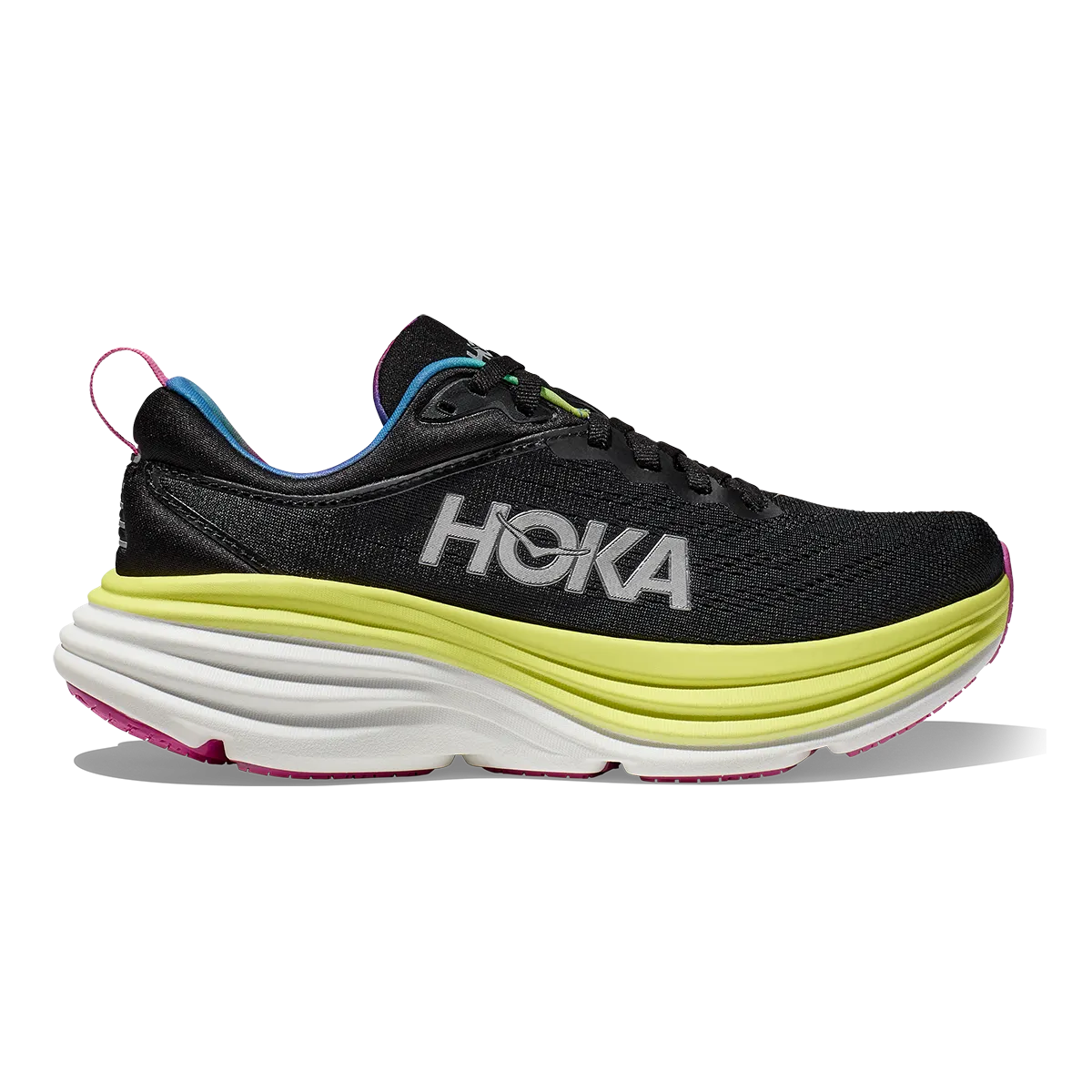 Hoka Bondi 8 - Schwarz - Zitrusglanz