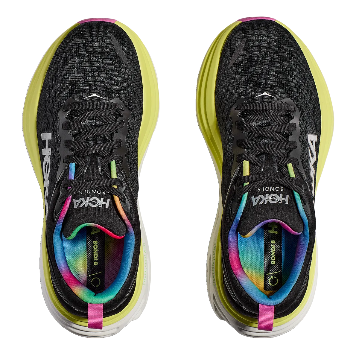Hoka Bondi 8 - Schwarz - Zitrusglanz
