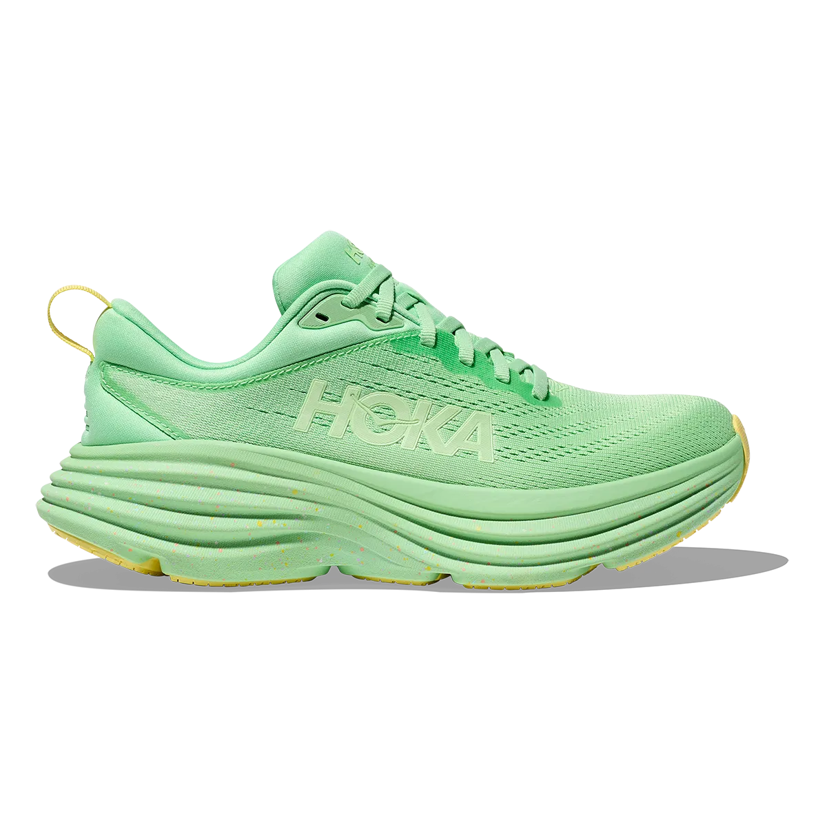 Hoka Bondi 8 - Limettenleuchten - Zitronenlimonade