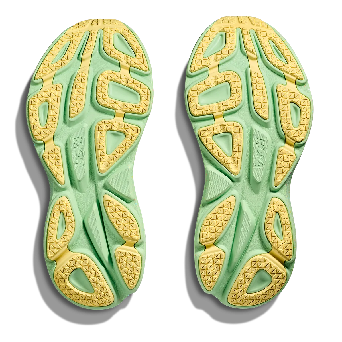 Hoka Bondi 8 - Limettenleuchten - Zitronenlimonade