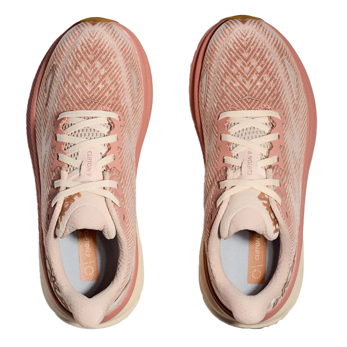 Hoka Clifton 9 - Sandstein - Creme