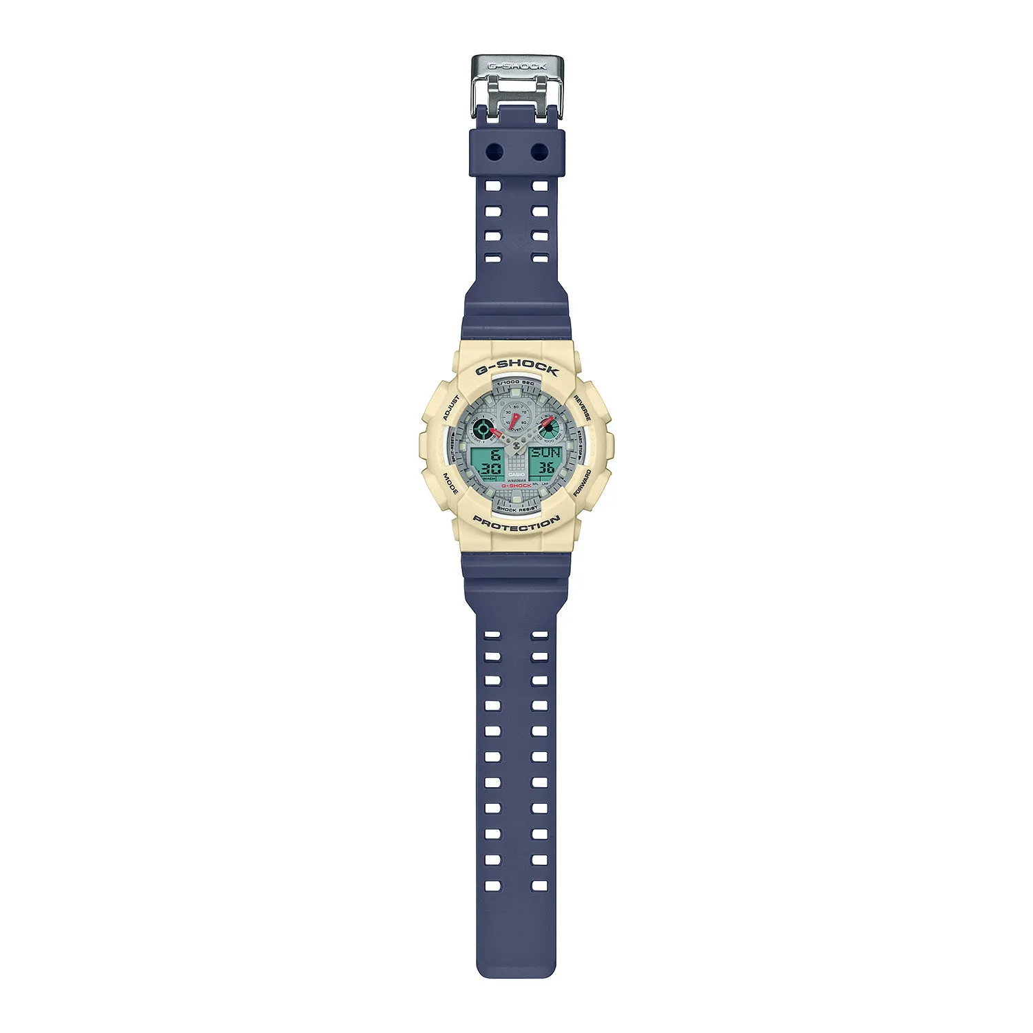 Schmuck G-Shock Uhren G-Shock Analog-Digital Quarz – GA100PC-7A2