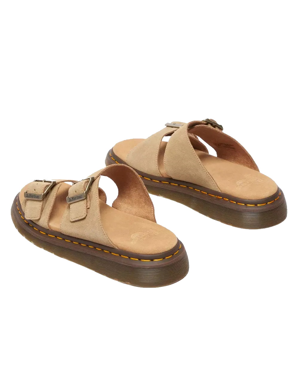 Josef Bronx Wildleder Sandalen in Savannah Braun