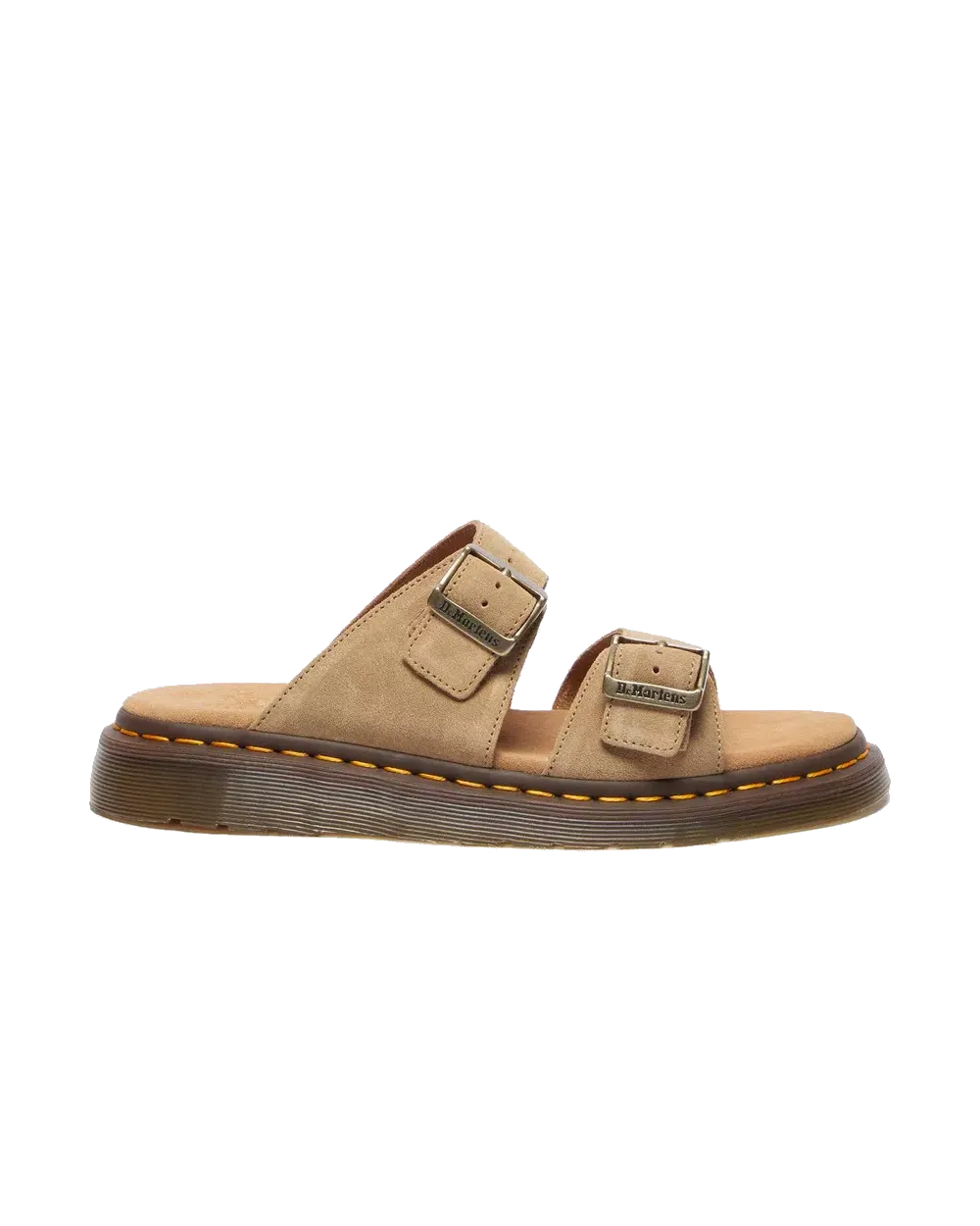 Josef Bronx Wildleder Sandalen in Savannah Braun