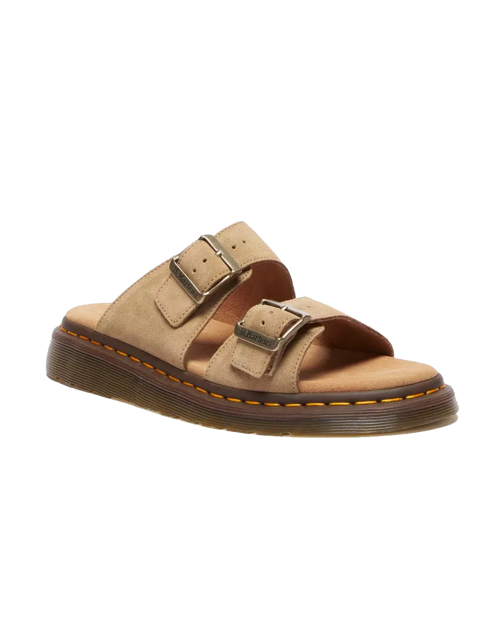 Josef Bronx Wildleder Sandalen in Savannah Braun