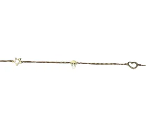Karen Walker Schmuck Karen Walker - 9 Karat Gelbgold Mini Charm Armband