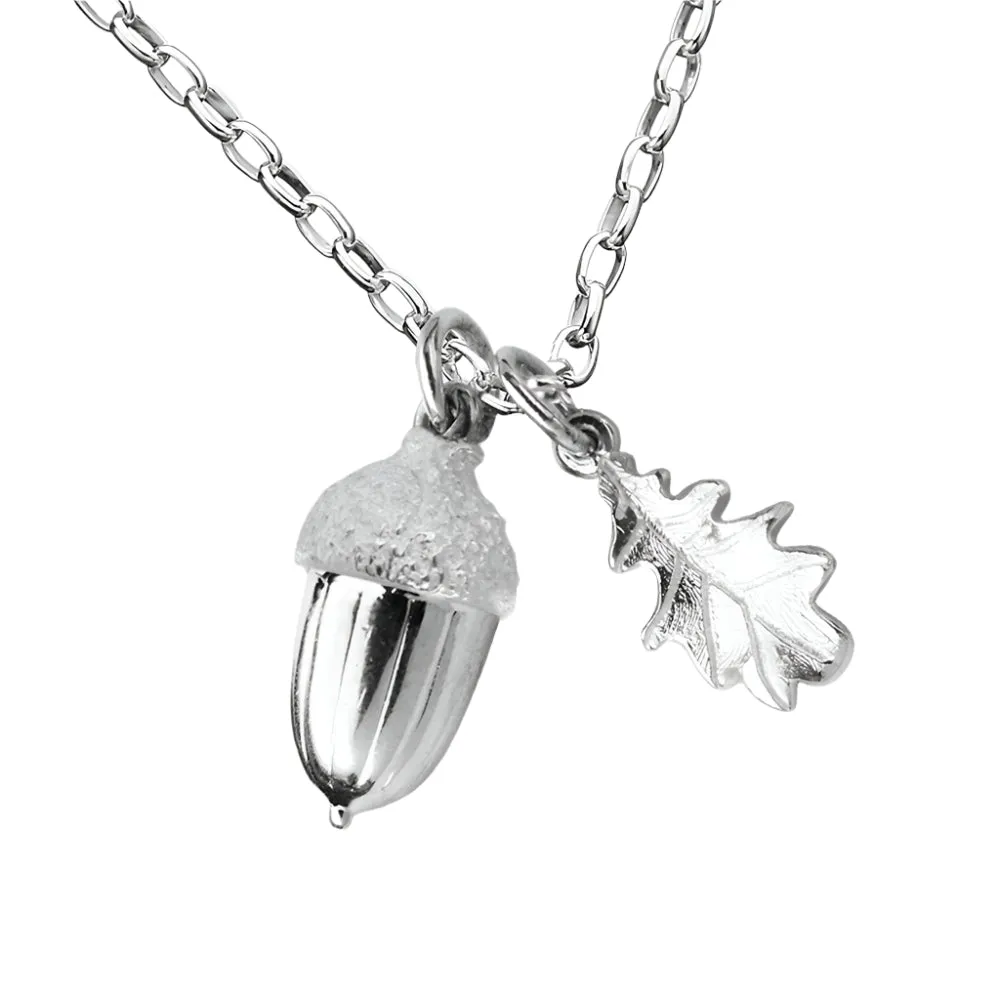 Karen Walker Schmuck Karen Walker - Eichel & Blatt Anhänger 60cm