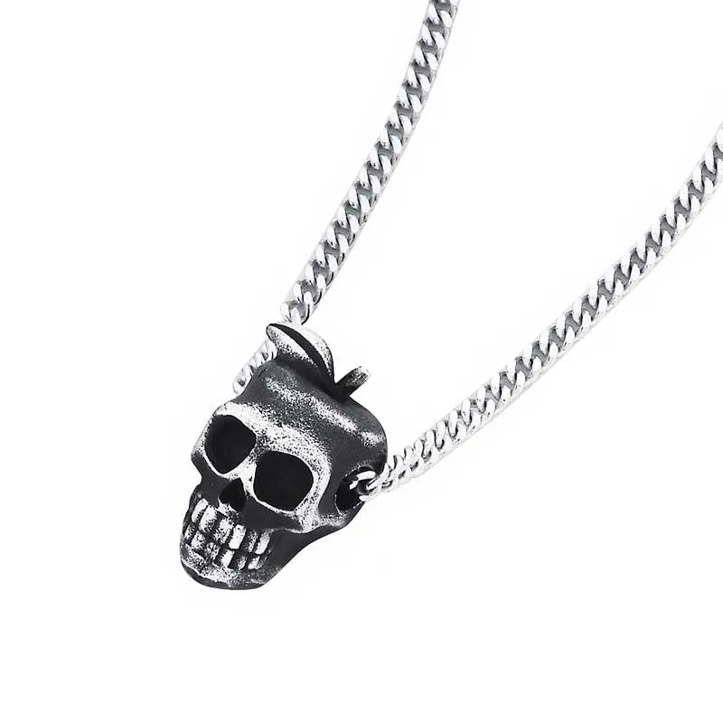 Karen Walker Schmuck Karen Walker Apfel-Schädel Anhänger - Silber