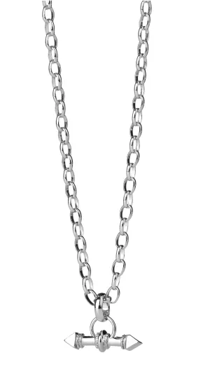 Karen Walker Schmuck Karen Walker Pfeil-Anhänger Kette Silber
