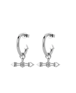 Karen Walker Schmuck Karen Walker Pfeil-Anhänger Ohrring Silber