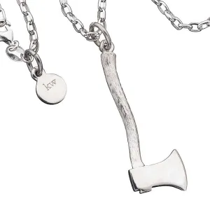 Karen Walker Schmuck Karen Walker Axt-Anhänger 60cm - Silber