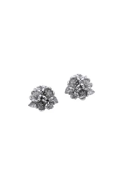 Karen Walker Schmuck Karen Walker Botanische Blumenball-Studs - Silber