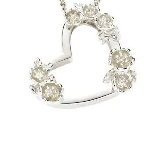 Karen Walker Schmuck Karen Walker Botanisches Herz-Anhänger - Klein