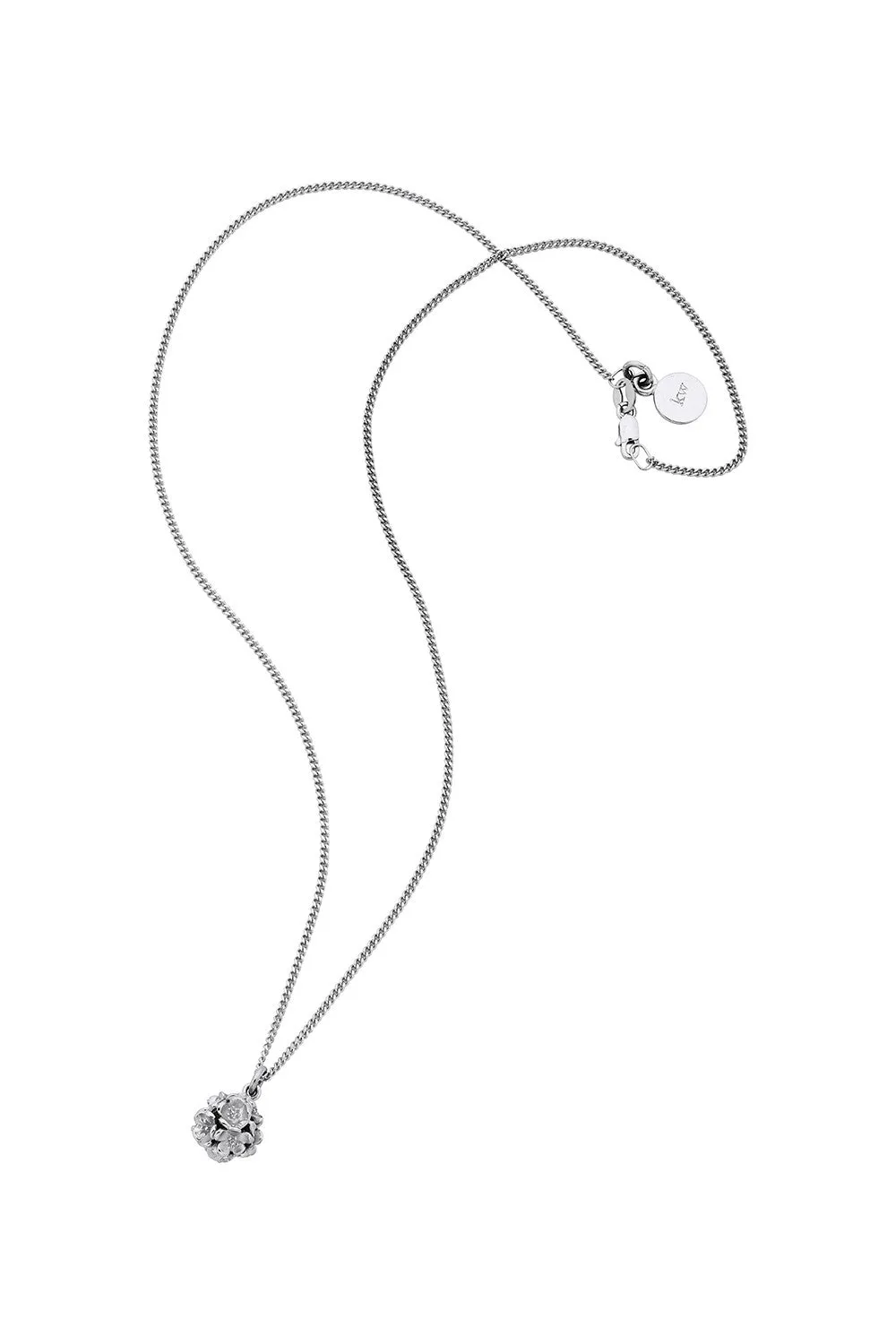Karen Walker Schmuck Karen Walker Botanischer Kleiner Blumenball-Anhänger - Silber