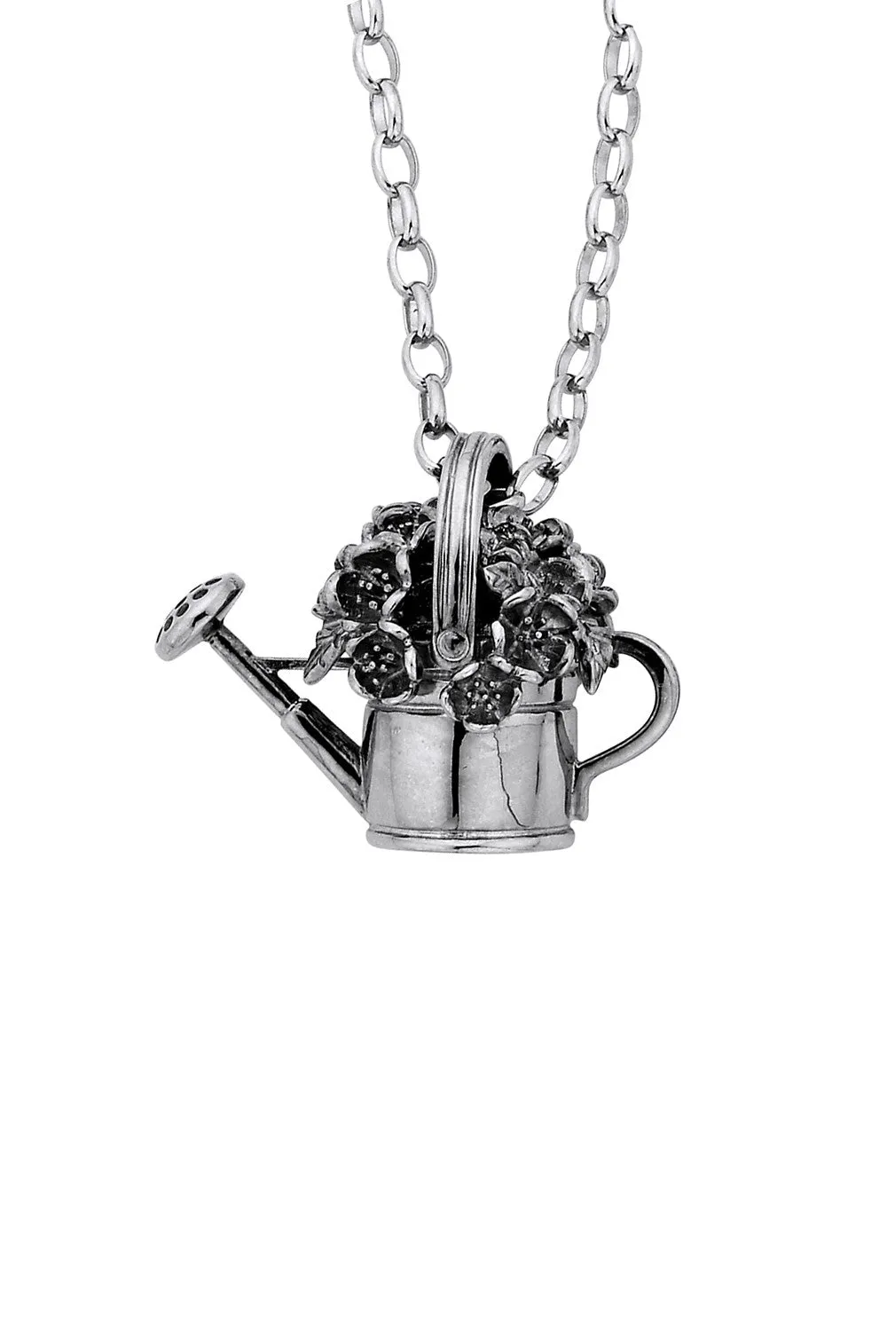 Karen Walker Schmuck Karen Walker Botanische Gießkanne Mit Blumen Anhänger - Silber