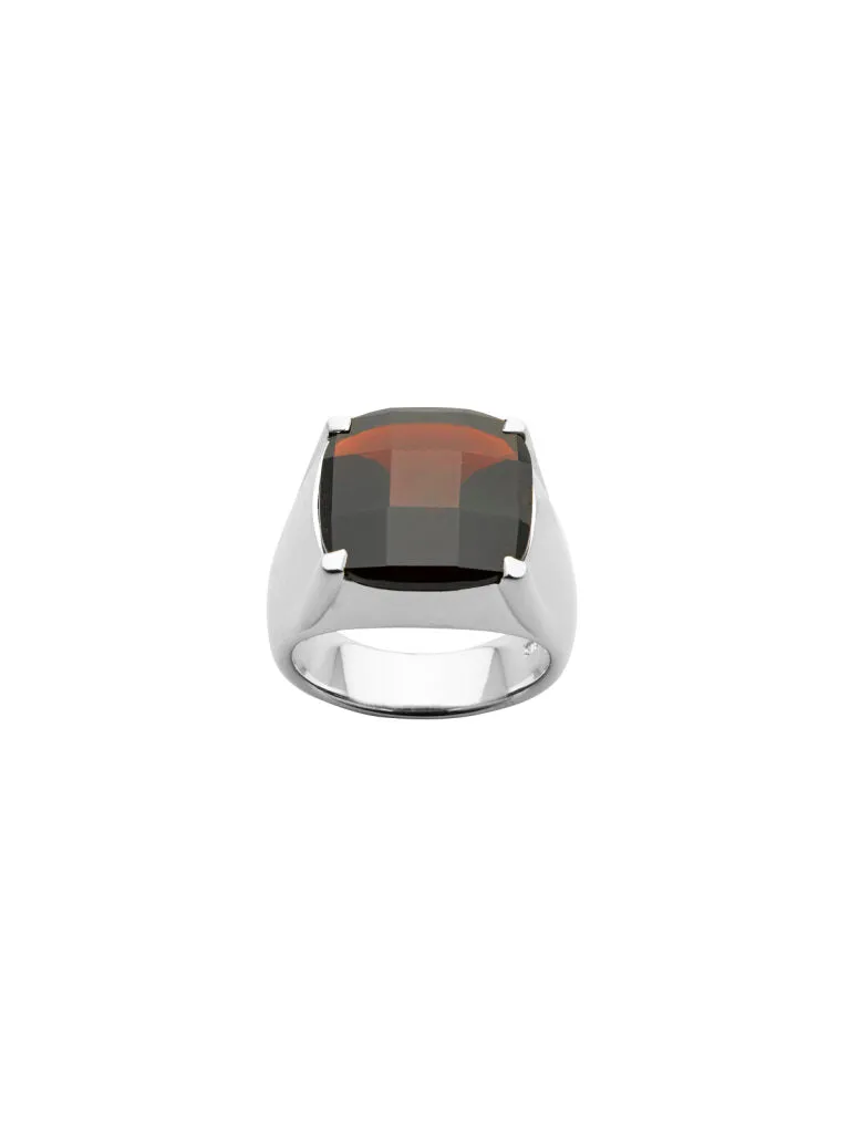 Karen Walker Schmuck Karen Walker - Karomuster Granat Ring