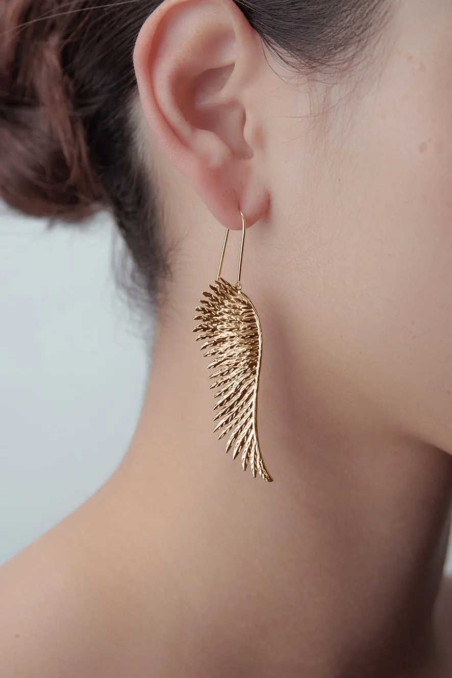 Karen Walker Schmuck Karen Walker - Cupid's Wings Ohrringe vergoldet