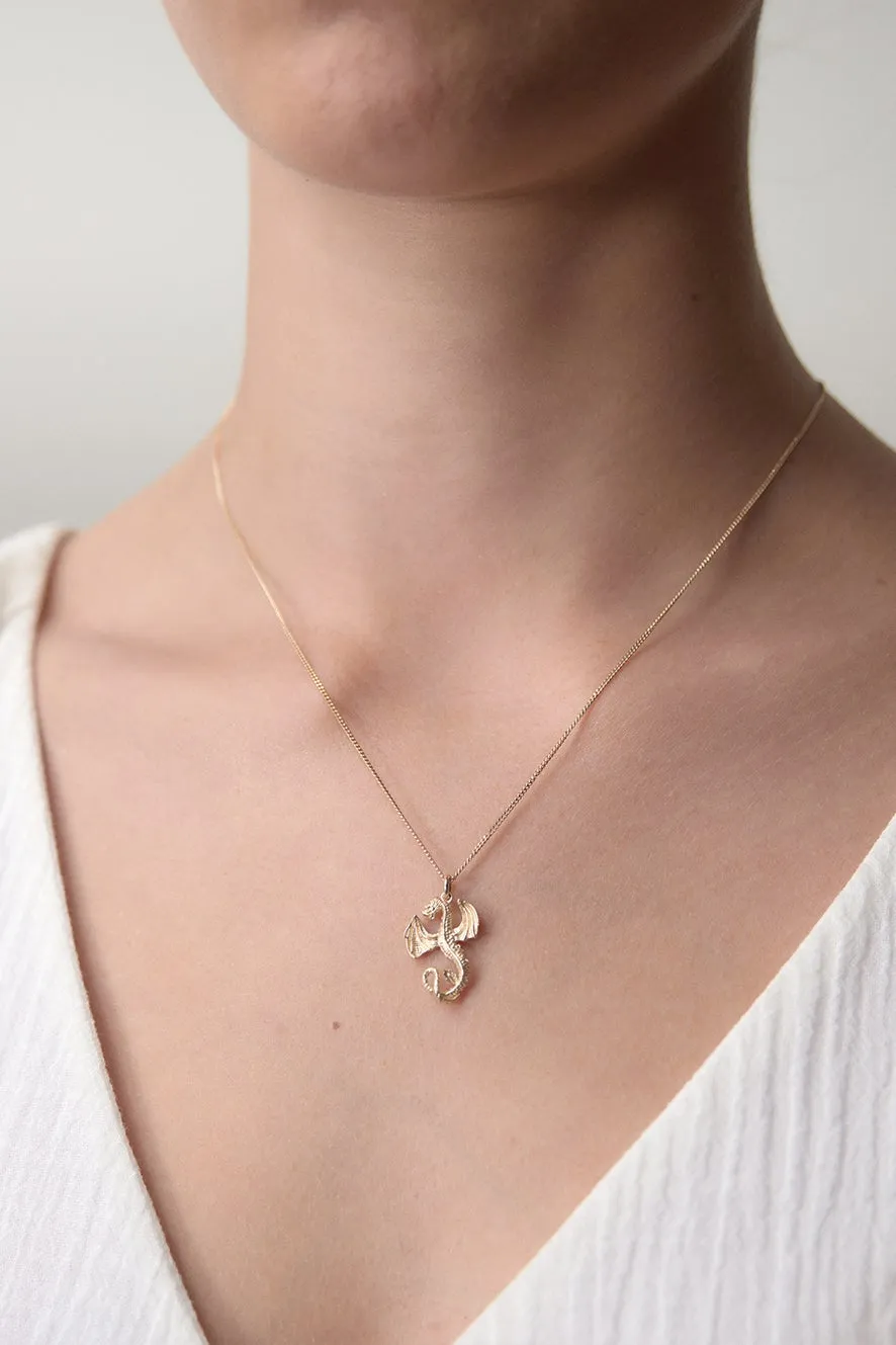 Karen Walker Schmuck Karen Walker - Drachenhalskette Silber