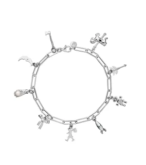 Karen Walker Schmuck Karen Walker - Volles Abenteuer Charme-Armband Silber