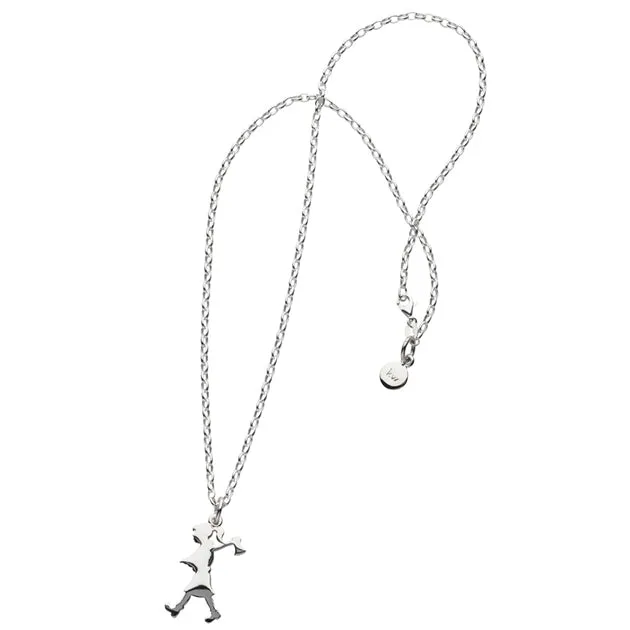 Karen Walker Schmuck Karen Walker Mädchen mit Axt Anhänger - 50cm